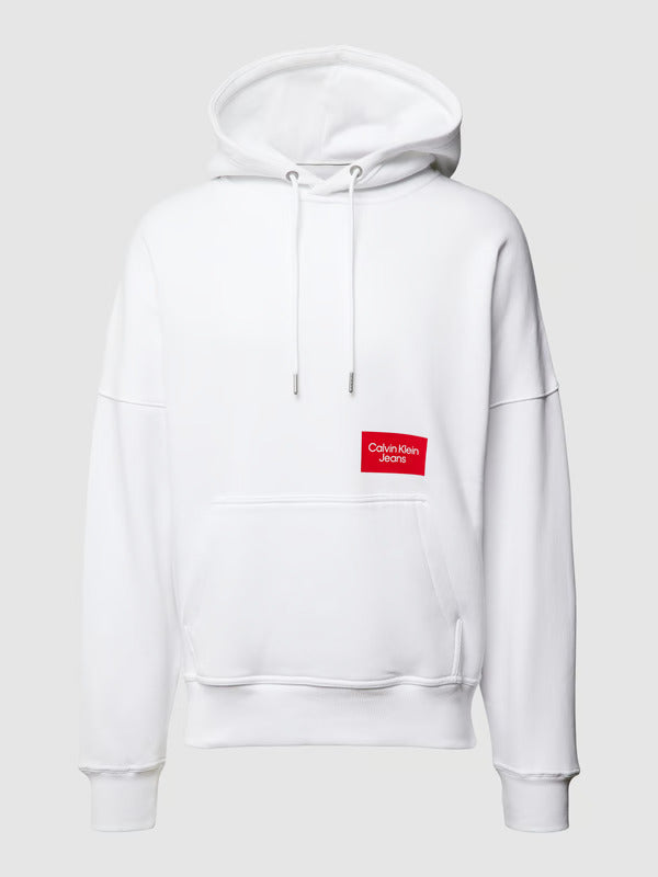 CALVIN KLEIN WHITE HOODIE