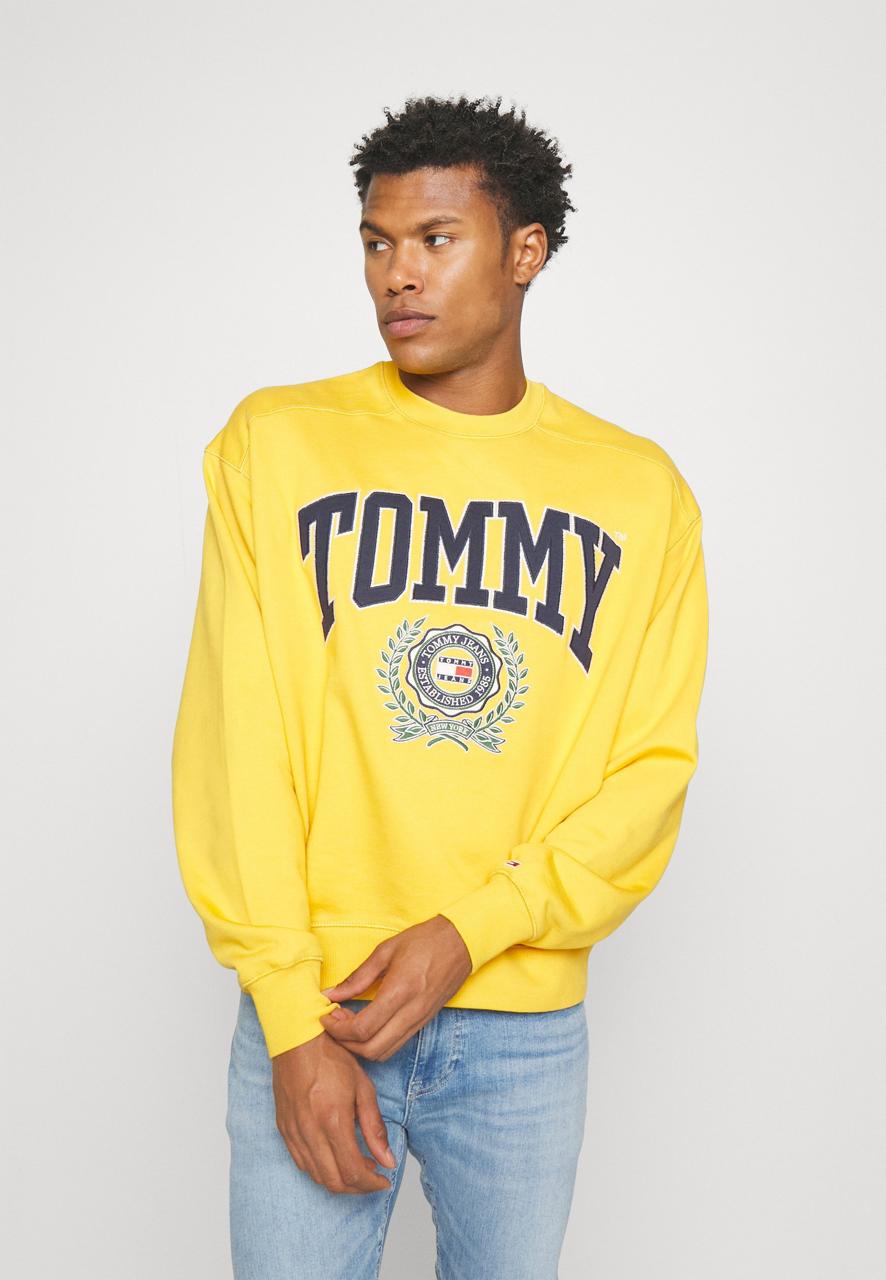 TOMMY JEANS SWEATSHIRT CREWNECK BOXI COLLEGE